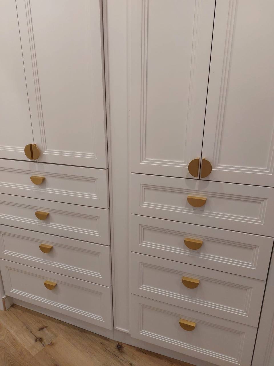 Custom built-in wardrobe closet cabinetry in Los Angeles